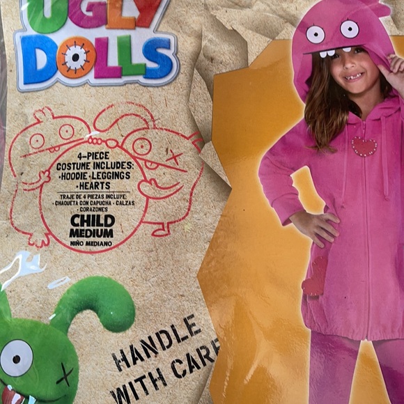 Ugly Dolls: Moxy Children’s Costume! New! - Picture 10 of 11